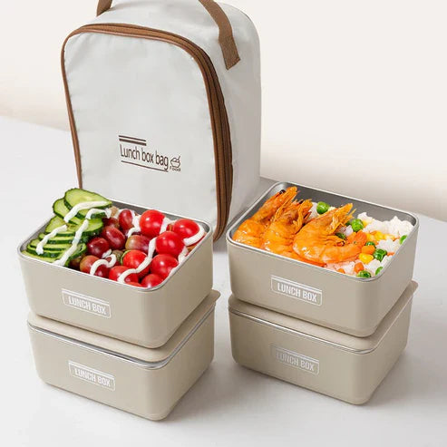 Lunch Box Set with Insulated Carry Bag - Buy Blitz Shop